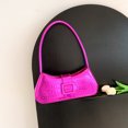 thumbnail image 1 of Bolsa De Hombro Bolso De Mujer 2023 Patrón De Cocodrilo Hobo Bag Shiny Female Clutch (Rose Red) Likrtyny Para Estrenar, 1 of 6