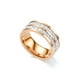 thumbnail image 2 of Anillo de mujer, joyería femenina, decoraciones de vestir, compromiso de boda, anillos brillantes para mujer, accesorio de moda, decoración de Ropa, zapatos y accesorios Miscelánea Oro rosa/2 capas Guardurnaity AP015313-06, 2 of 6