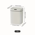 thumbnail image 1 of Cubo de Basura Inteligente con Sensor, Cierre Silencioso - Control de Olores, Múltiples Capacidades (12.0 L/14.01 L/16.01 L) para Cocina, Baño, Sala, Oficina - Funciona con Pilas (AA),, 1 of 13