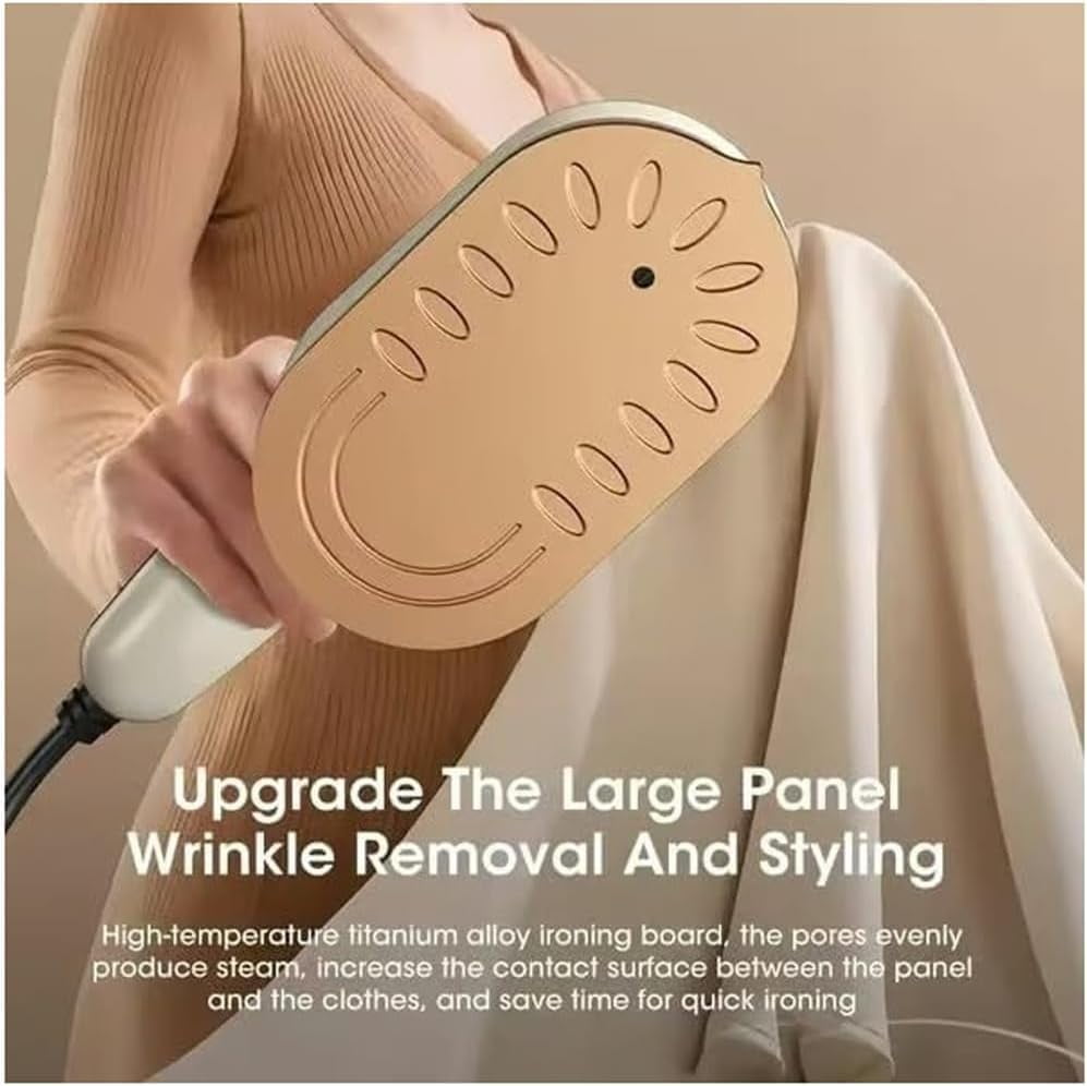 Mini Steam Iron | Portable Handheld Steam Cleaner, Plancha a Vapor para Ropa with Fast Heat-Up for Travel & Home Use