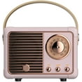 thumbnail image 1 of Baolira Altavoz Bluetooth retro mini altavoz inalámbrico, altavoz Bluetooth para exteriores con sonido estéreo nítido, graves ricos, altavoz portátil, las mejores ideas de regalos de cumpleaños para m, 1 of 5