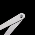 thumbnail image 3 of Herramientas de Medida de Arcilla de Modelado de Polímero de Cerámica de Calibre de Acero Inoxidable 20cm Plata, 3 of 8