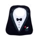 thumbnail image 1 of Waterproof Tuxedo Pattern 3 Layer Toddler Baby Saliva Towel Baby Bibs (black), 1 of 2
