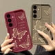 thumbnail image 4 of Funda de mariposa para Samsung Galaxy S24, S23, S22 Ultra, S21, S20 FE, A55, A54, A34, A15, A14, A35, A25, A53, 5G, funda de silicona suave a prueba de golpes, 4 of 5