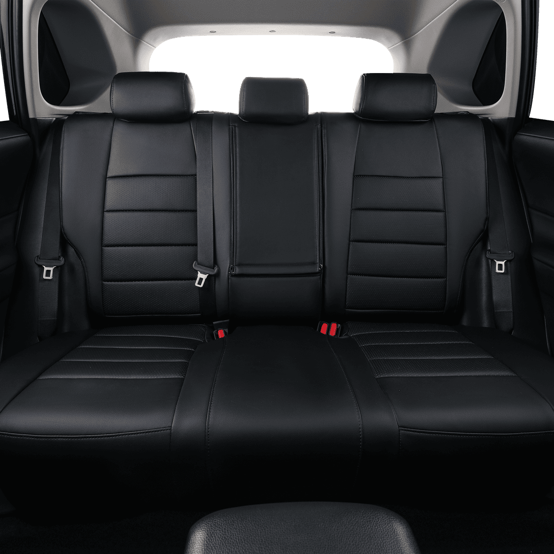 Coverdream Custom Fit Corolla Car Seat Covers for Toyota Corolla S SE XSE Sedan 2014 2015 2016 2017 2018 2019 - Leatherette (Black,Full Set)