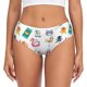 thumbnail image 1 of Balery Hello Summer Cat Ropa Interior de Algodón para Mujer con Dibujo – Braguitas Cómodas y Elásticas, Estilo Clásico-4X-Large, 1 of 6