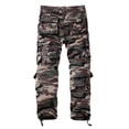thumbnail image 4 of Pantalones Cargo Match para Hombre en Algodón Camuflaje Gris Salvaje, 4 of 6