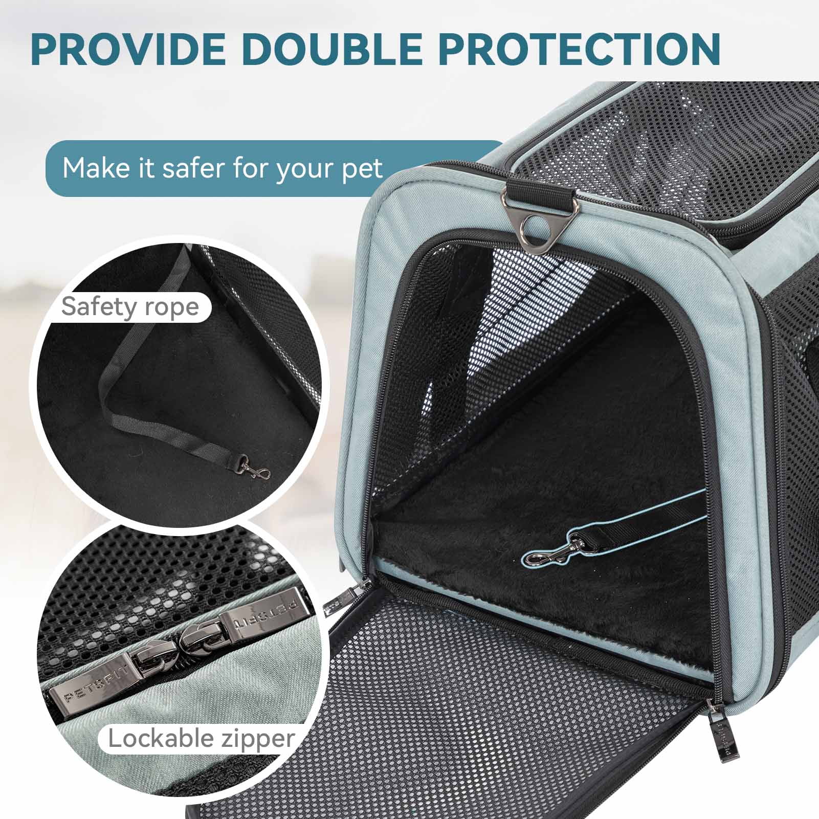 Petagon airline approved large pet carrier hot sale
