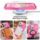 thumbnail image 4 of Funda Vooii para iPhone 13 Pro magnética translúcida rosa intenso, 4 of 7