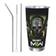 thumbnail image 1 of Vaso de 20 oz con tapa de Call Of Duty Modern Warfare, vaso de viaje de acero inoxidable de doble pared con aislamiento al vacío, taza de café con aislamiento duradero, taza térmica con tapa, 1 of 8
