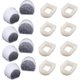 thumbnail image 1 of 16-pack foam pre-filter and carbon filter compatible with Petsafe Drinkwell Fountain Inox 360 Avalon, 1 of 4