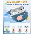 thumbnail image 2 of Funda para AirPods Pro 2nd/1st Boaretiu Cute Cartoon Penguin, 2 of 6