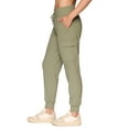 thumbnail image 5 of RBX Active Women's Silky Soft Stretch Cargo Jogger Pants, 5 of 5