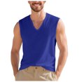 thumbnail image 1 of Men's Workout Tank Tops Gym Sleeveless Shirts V Neck Bodybuilding Muscle Tee Shirt, 1 of 9