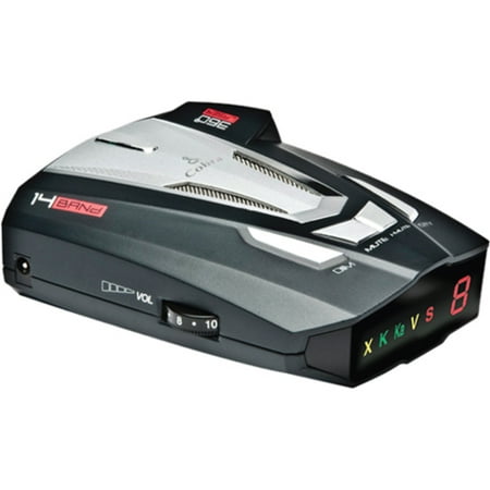 NEW! COBRA XRS-9470 14 Band Police Cop Radar Gun 360° Laser Detector Detection