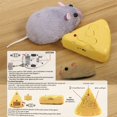 thumbnail image 4 of Wireless Electronic Remote Control Rat Plush Mouse Toy Emulation Toy Rat For Cat Dog Joke Scary Trick Toy, 4 of 7