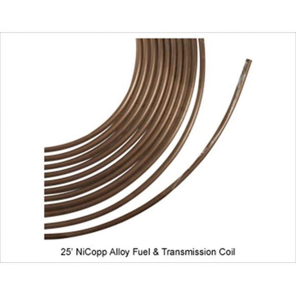 AGS CNC625 Nicopp Coil 0.37 In. x 25 Ft.
