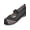 Black, variant on Dlongli Women's Ballet Shoes Comfortable Slip on Round Toe Flat Casual Shoes for Walking Driving Dressy