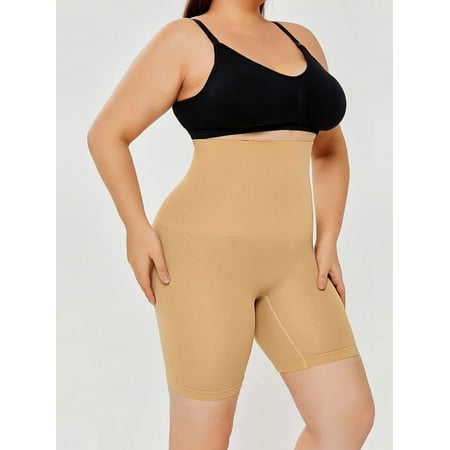 SUCS High Waisted Slim Body Shaper Women Plus Size Butt Lifting Shapewear Girdles Seamless Short Faja High Waist Tummy Control Panty