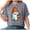 Grey_1, variant on Godom Womens Funny Pumpkin Printed Shirts Halloween Short Sleeve Graphic Tees Fall T-Shirts Tops