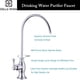 thumbnail image 2 of Grifo purificador de agua Delle Rosa para sistema de filtro debajo del fregadero, 2 of 8