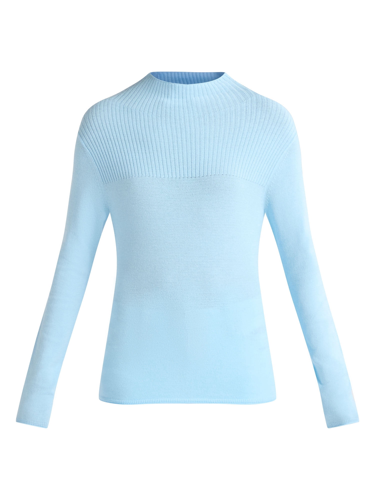 Scoop Woman's Slim Funnel Neck Sweater, Lightweight, Sizes XS-XXL