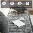 thumbnail image 4 of SHANNA Couch Covers for Pets, Couch Protector for Dogs Washable Pet Bed Couch Cover, Anti-Slip Dog Bed Sofa Cover, Dark Gray, 4 of 9