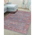 thumbnail image 1 of Rugs.com Mangata Collection Rug – 6' x 9' Antique Blue Low Rug Perfect For Bedrooms, Dining Rooms, Living Rooms, 1 of 9