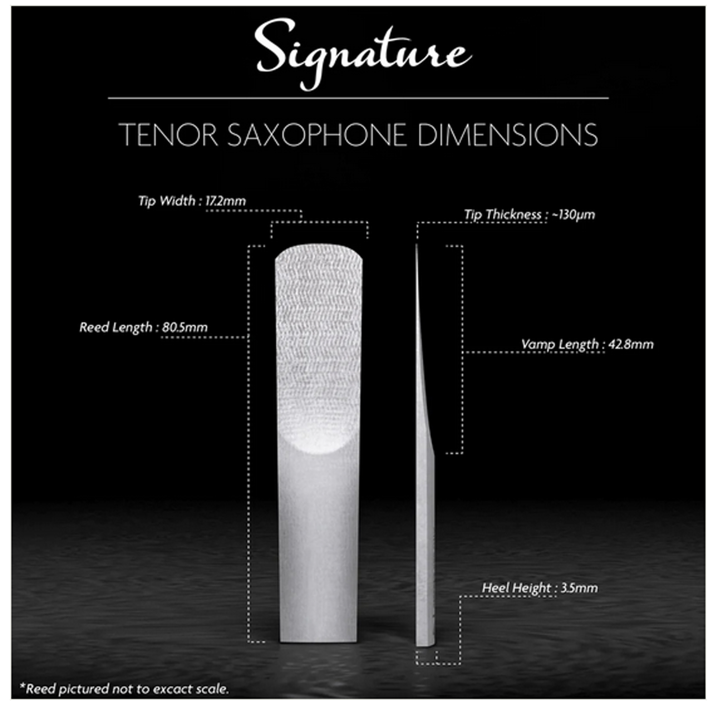 Legere Reeds Signature Series Tenor Saxophone Reed 2 - image 2 of 5