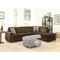 thumbnail image 2 of Benzara Urbane Sectional Sofa, 2 of 2
