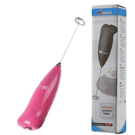 

iMucci Handheld Coffee Milk Frother Electric Milk Foamer Drink Mixer for Coffee Latte Cappuccino Matcha and Hot Chocolate Electric Blender Egg Whisk
