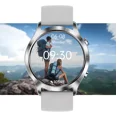 thumbnail image 3 of Reloj Inteligente Smartwatch Notificaciones Whatsapp Messanger Redes Sociales Responde Llamadas Bluetooth Fondos Intercambiables Frecuencia Cardíaca Deportivo Plateado Marco De Aleacion Ips Musica, 3 of 4