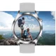thumbnail image 3 of Reloj Inteligente Smartwatch Notificaciones Whatsapp Messanger Redes Sociales Responde Llamadas Bluetooth Fondos Intercambiables Frecuencia Cardíaca Deportivo Plateado Marco De Aleacion Ips Musica, 3 of 4