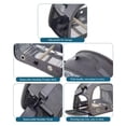 thumbnail image 4 of HPDL SHYKNYU Portable Small Pet Backpack Travel Backpack Side Window Foldable Outdoor Rabbit Bird Rat Parakeet Carrier Bag, 4 of 8
