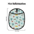 thumbnail image 3 of Pofeuu Transport Travel Print Silicone Pot Mat Mitten With Hanging Loop Heat Resistant Oven Mitts Non-Slip Bbq Baking Smoking Potholders, 3 of 7