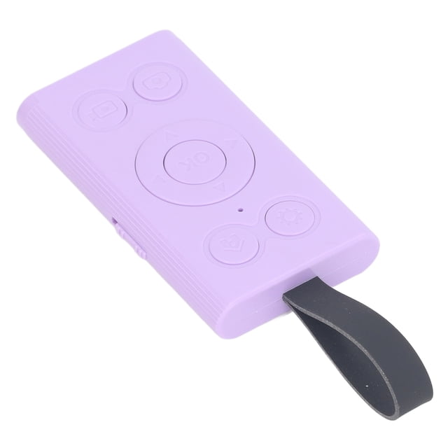 Control Remoto Para Teléfono Inteligente, Volteador De Página Control Remoto Inalámbrico Cámara De 9 Teclas Selfie Clicker Desplazamiento De Vídeo Aplicación Libro