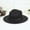 Black, variant on iHPH7 Packable Fedora Hats for Women Vintage Fedora Hats for Men Dress Hats for Women Packable Hat Panama Hats for Women, Black One Size