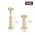 thumbnail image 2 of 30Pack Brass Chicago Screws, 12x6mm Post Nail Stud Rivets for Leather Crafts, 2 of 6