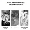 thumbnail image 5 of 10 Bolas de Lavandería Reutilizables para Quitar el Pelo de Mascotas de la Lavadora, Limpieza Eficiente de la Ropa, Atrapa el Pelo de A, 5 of 5