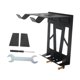 thumbnail image 2 of Soporte fijo de acero al carbono para colgar bicicletas en la pared 29cmx26cmx40cm, 2 of 9