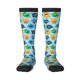 thumbnail image 1 of Fotbe Cartoon Monster Calcetas Divertidas Estampadas para Hombre y Mujer, Calcetas de Algodón hasta la Rodilla para Caminar, Correr, Enfermería y Embarazo, 1 of 6