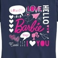 thumbnail image 3 of Barbie -  Valentine's Collage - Women's Short Sleeve Graphic T-Shirt, 3 of 5