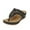 Black, variant on Sandals for Women Flip Flops Retro Hollow out T-strap Thong Sandals(Black,9)