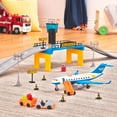 thumbnail image 5 of Driven by Battat 32-Piece Airport Playset with Toy Plane and Runway 11.5 inches for Kids 3 Years Old, 5 of 8