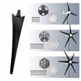 thumbnail image 2 of Repeller Wind generator Wind Turbine Blades Wind Generator Blades 530MM, 2 of 8