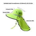 thumbnail image 5 of High Visibility Fluorescent Color Fisherman Hat Wide Brims Sunshade Hat with Sun Protections For Outdoor Enthusiast, 5 of 18