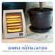 thumbnail image 3 of Nestingho 1Jgo Soporte Para Ventilador De Chimenea De Acero Inoxidable Con Altura Y Ángulo Regulable, 3 of 7