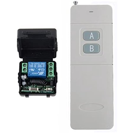DC12V 1CH 10A Relay Receiver Transmitter Universal Wireless RF 433Mhz Remote Control Switch For Garage Door Electromagnetic Lock - 13