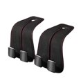 thumbnail image 1 of 2pcs Car Seat Back Double Hook Customized Seat Back Hook for Car Vehicle Accessories Interior Metal, 1 of 5