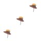 thumbnail image 2 of Sombreros para el sol Minnieouse Mixto Amarillo Adulto 3Conjunto, 2 of 6